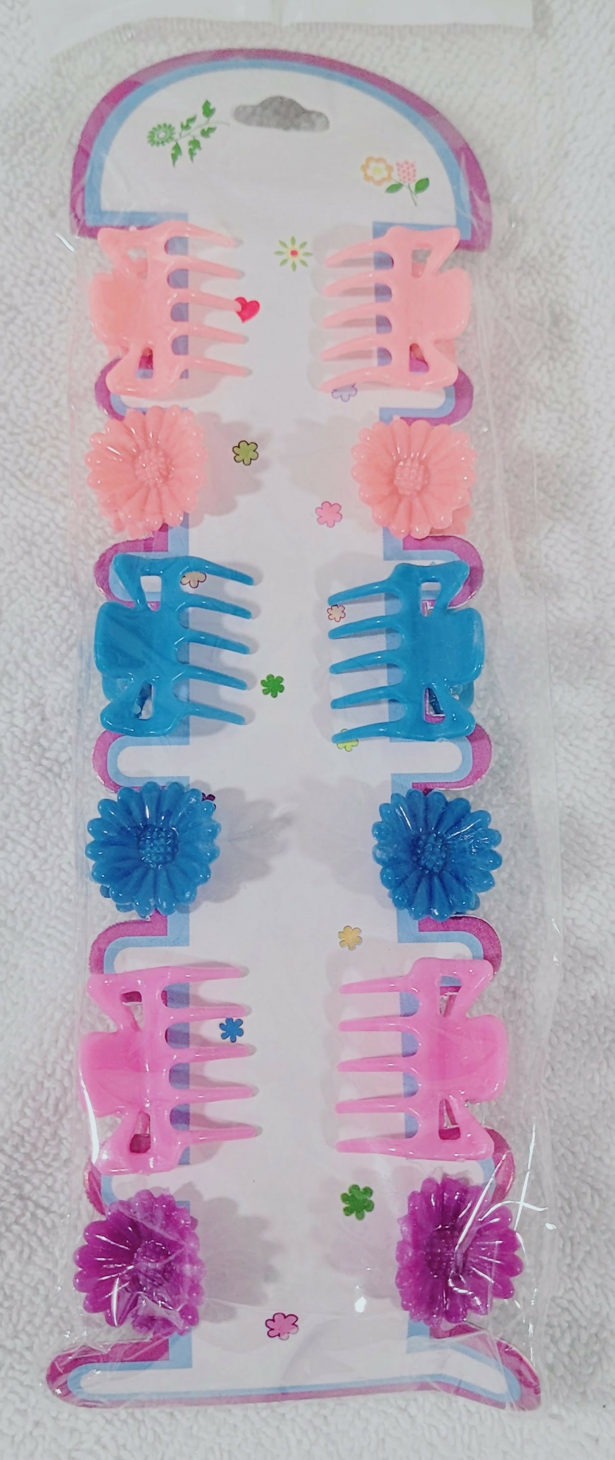 Girl's Hair Clips 6 Pairs