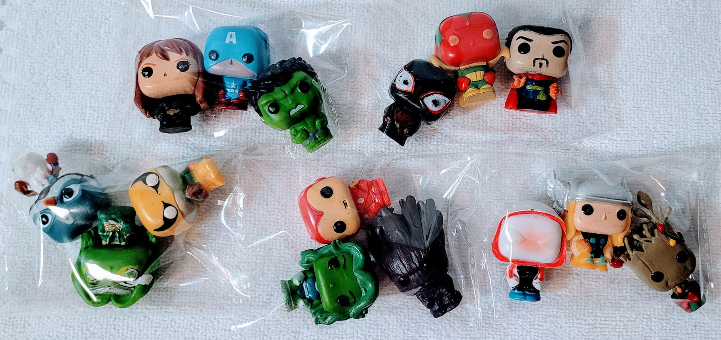 Funko Pocket Pop Mini Marvel Figurine Lot of 3