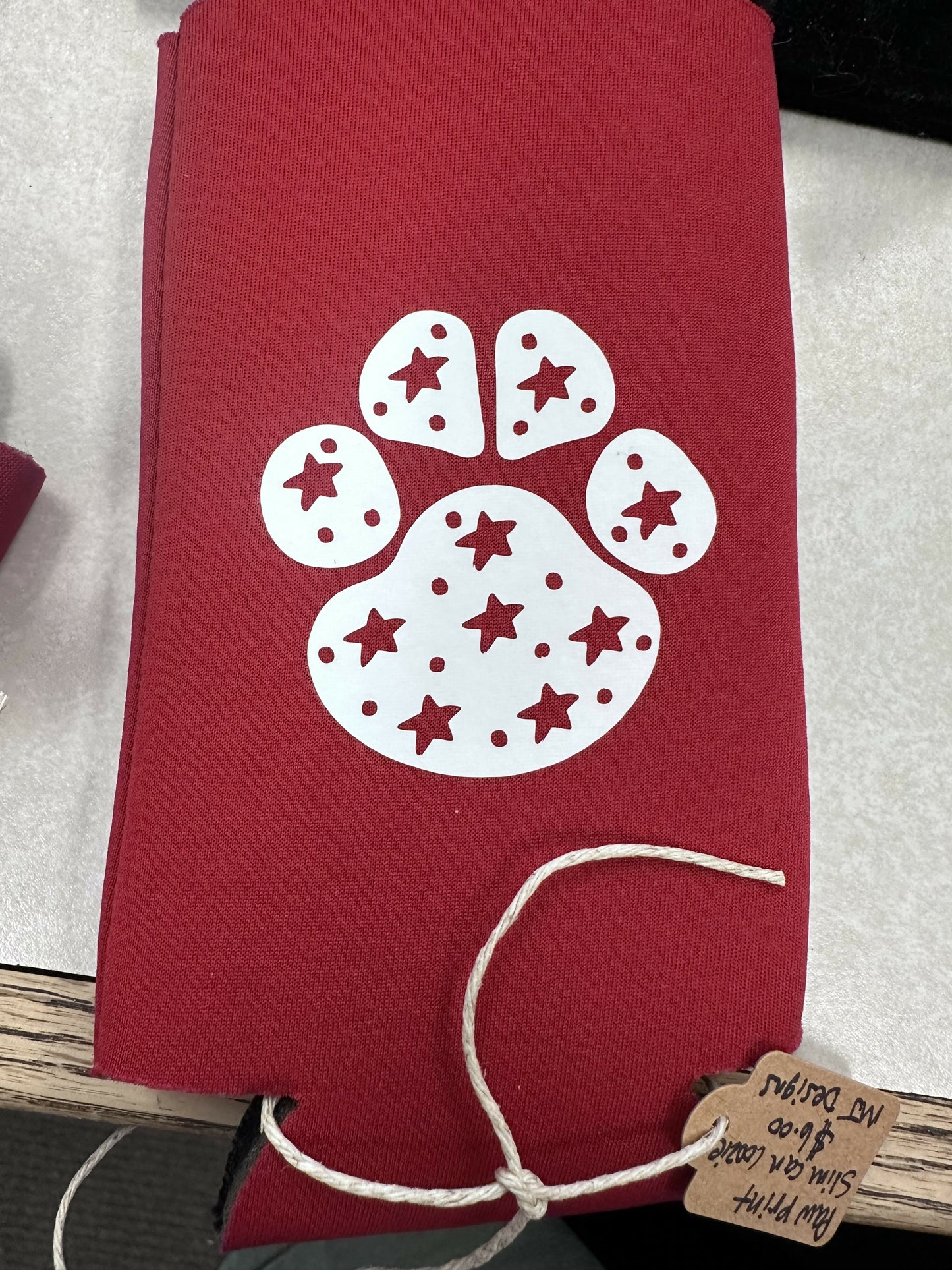 MJ patriotic slim can coozies