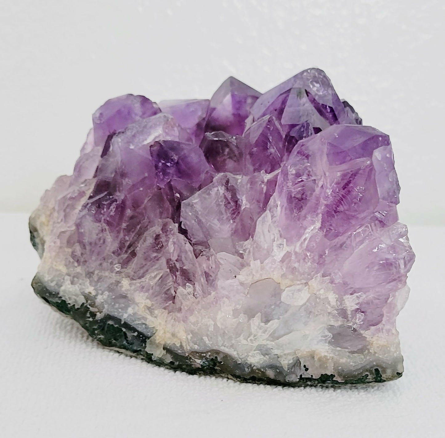 Large Amethyst Tea Light Holder Natural Crystal