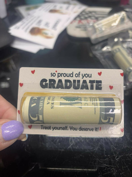 Graduation Money Holder hearts