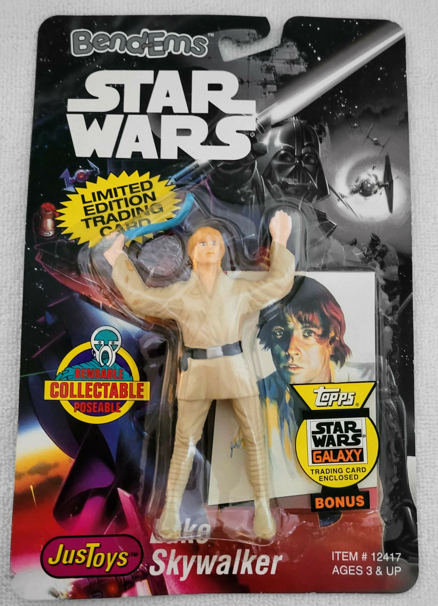 Vtg bend-em Star Wars Luke Skywalker 1993