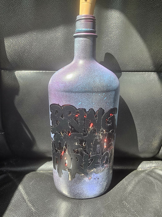 Scream band bottle