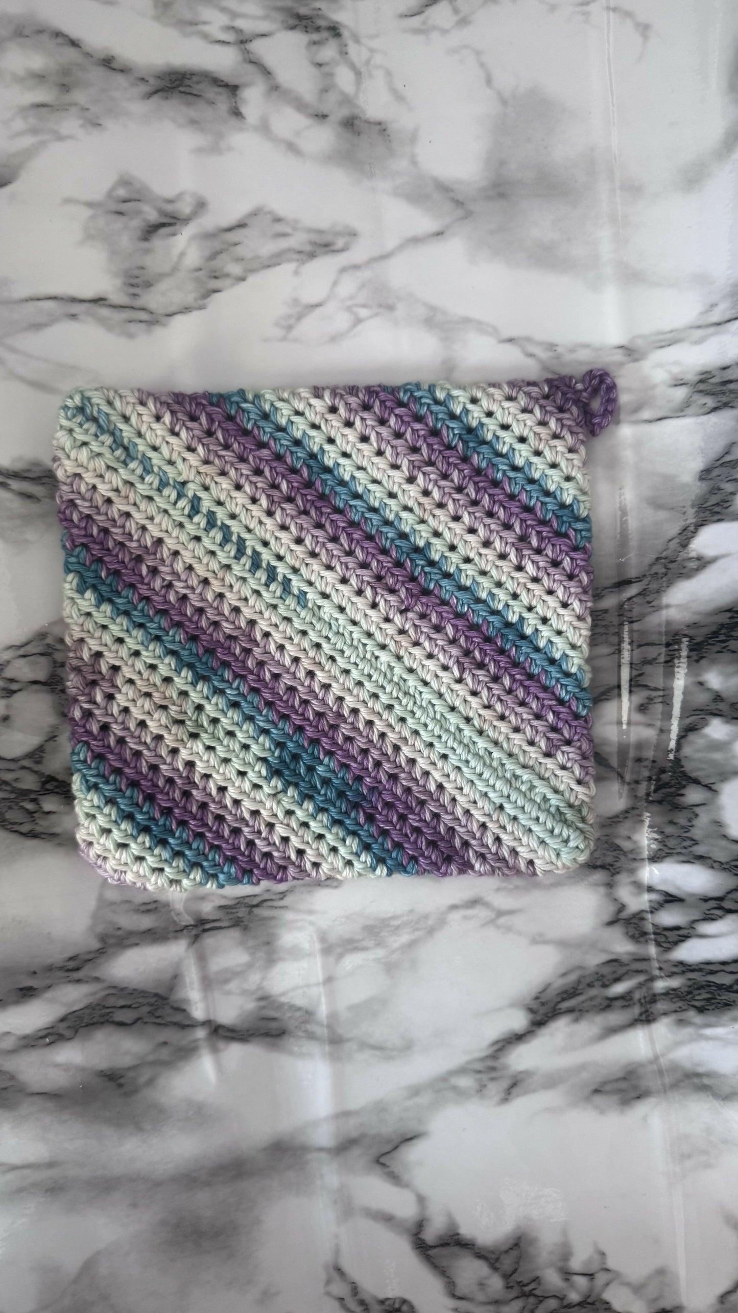 Crochet hot pads