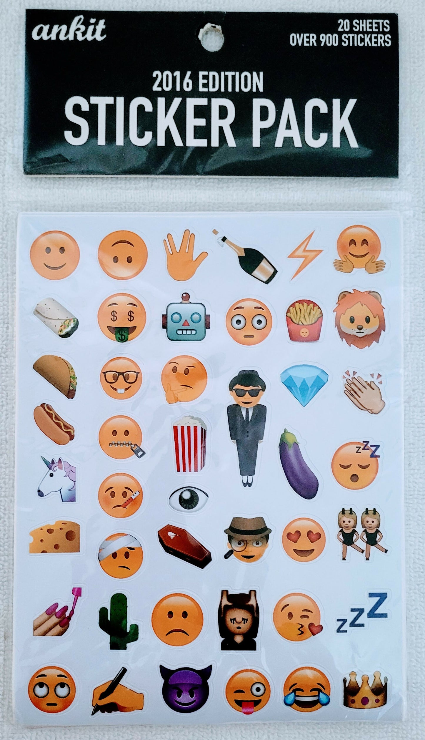 Ankit Emoji Sticker Pack (2016 Edition)
