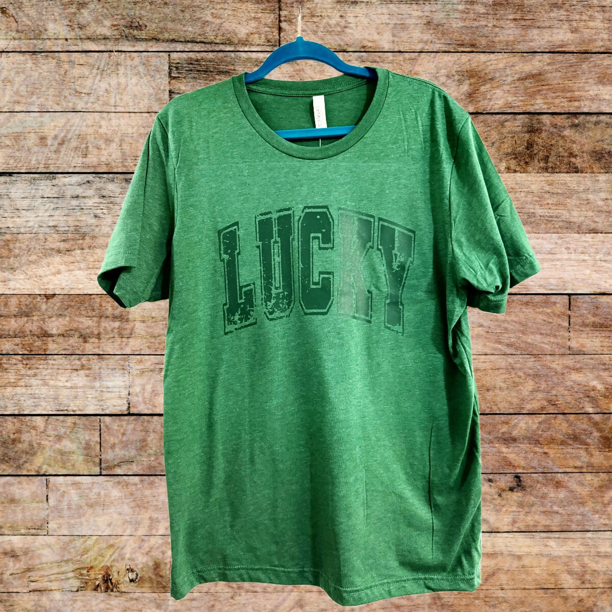 Lucky Block Letters Men's Tshirt