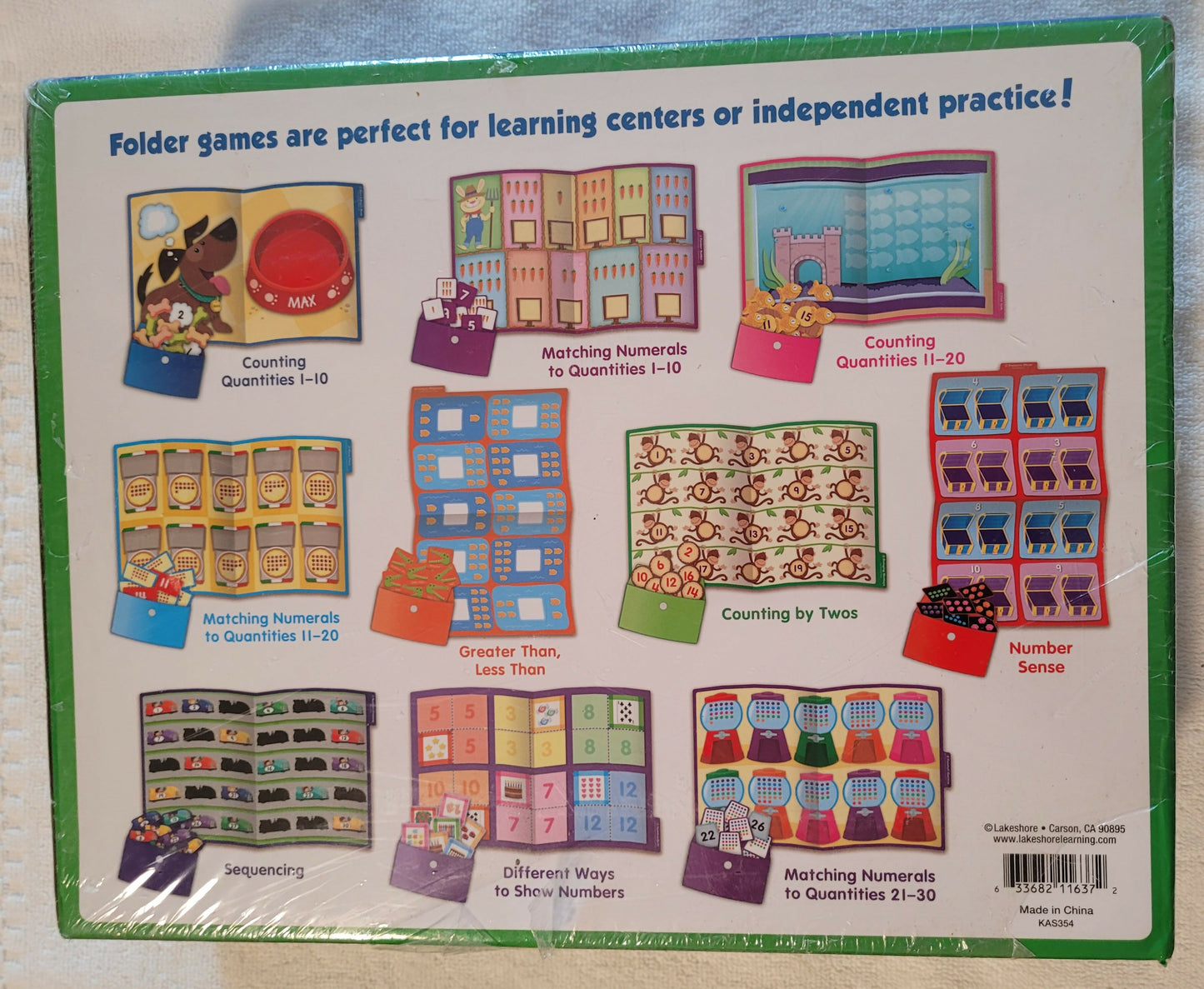 Numbers & Counting Folder Game Library