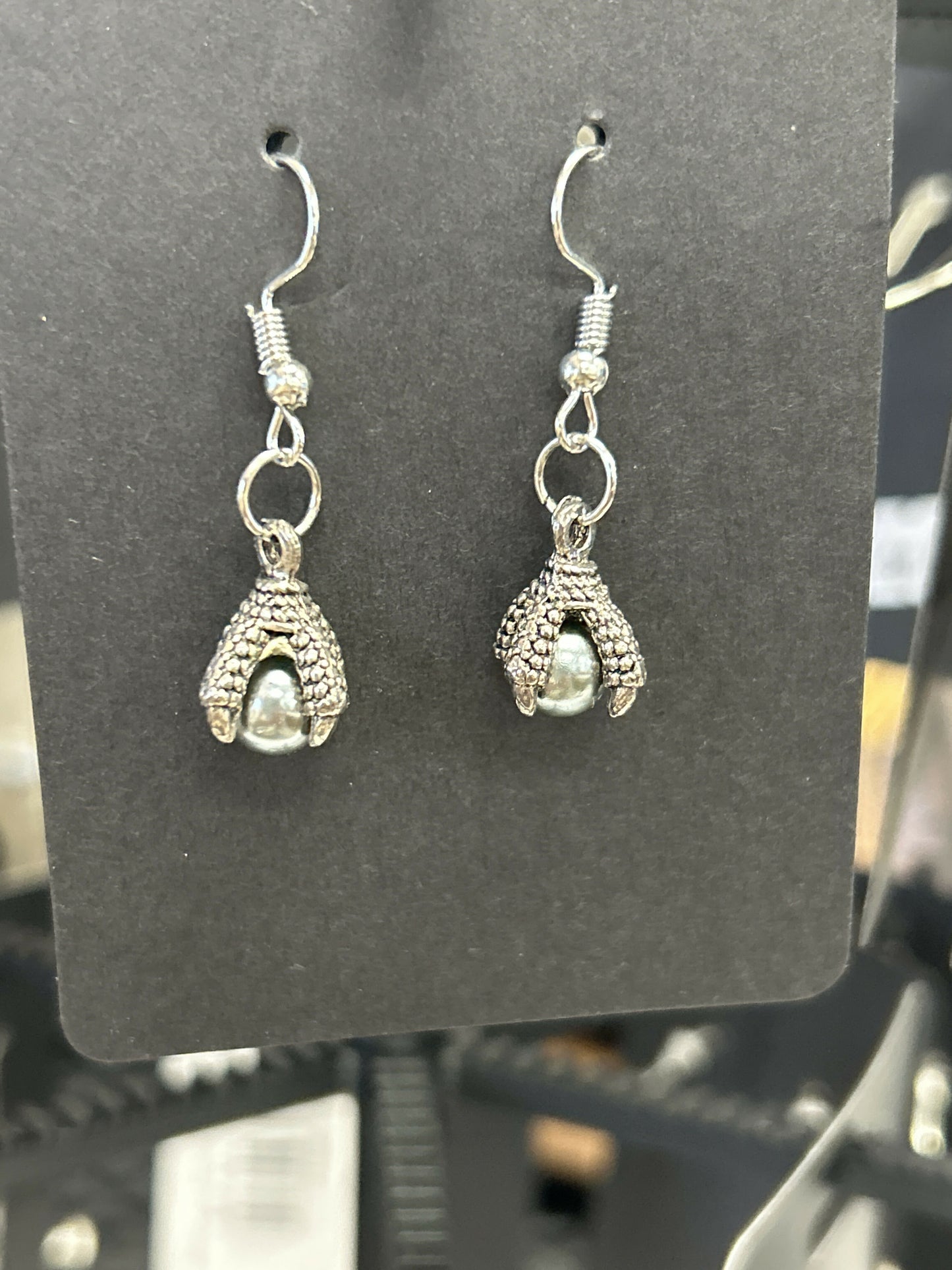 Dragon Claw Earrings, various colors