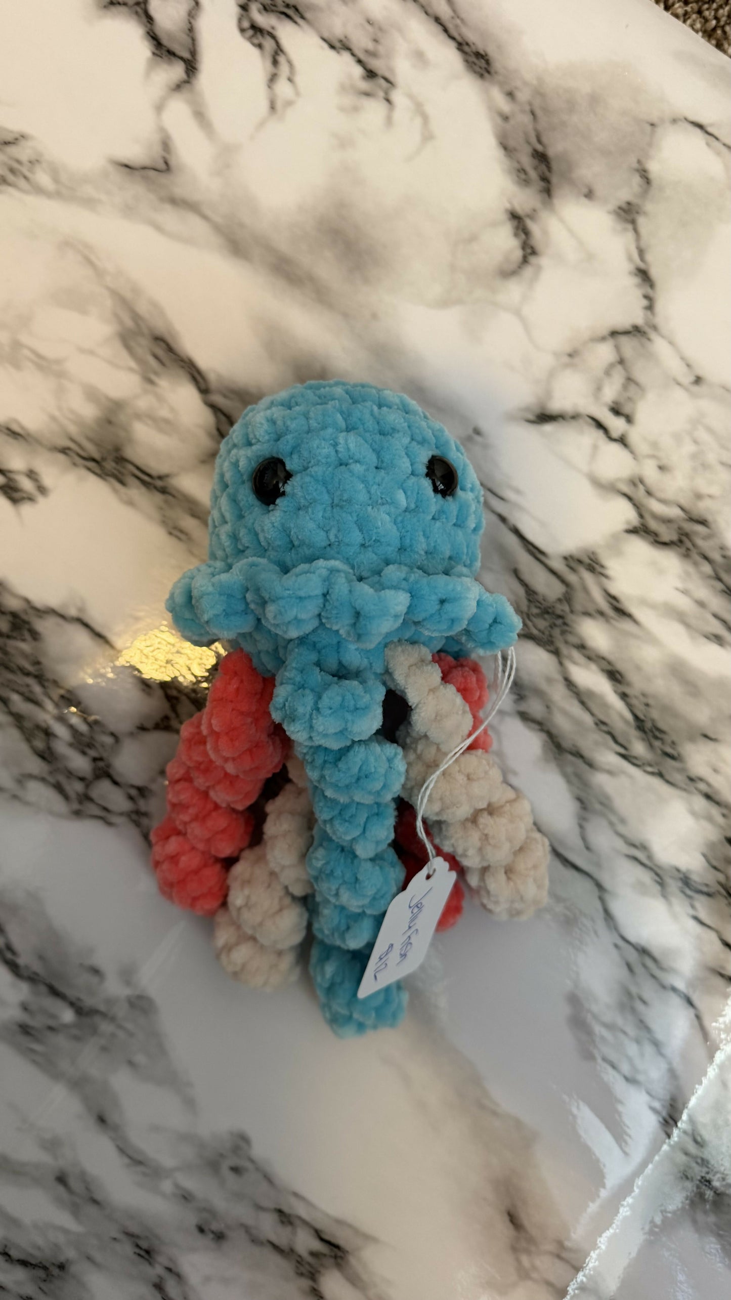 Crochet jelly fish