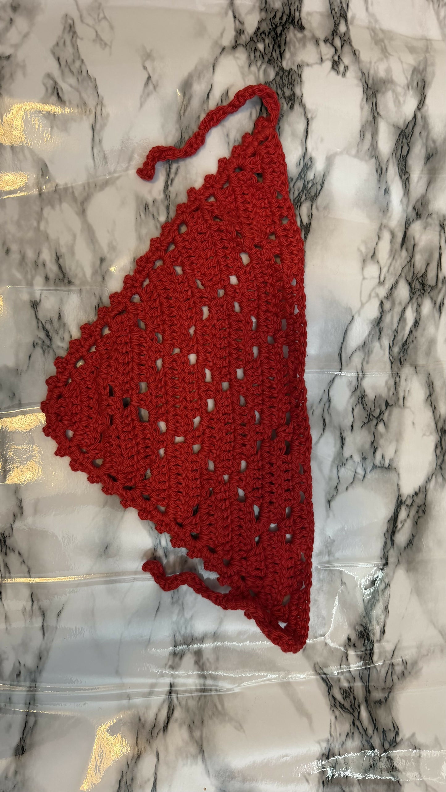 Crochet bandanna