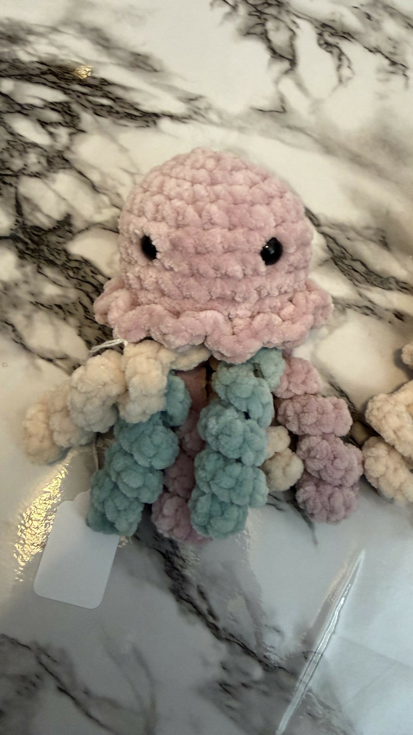 Crochet jelly fish